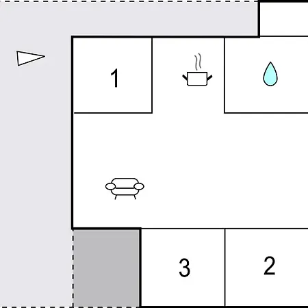 Three-bedroom In Hemmet Casa vacanze