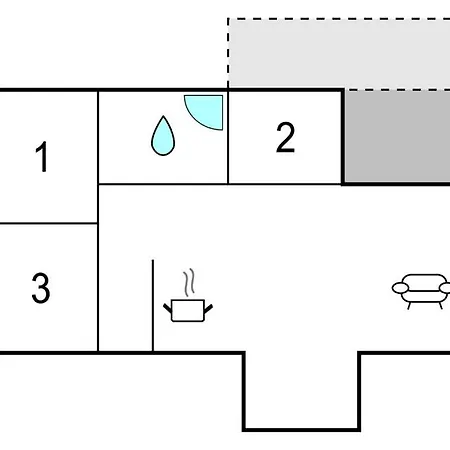 Three-bedroom In Casa de Férias *